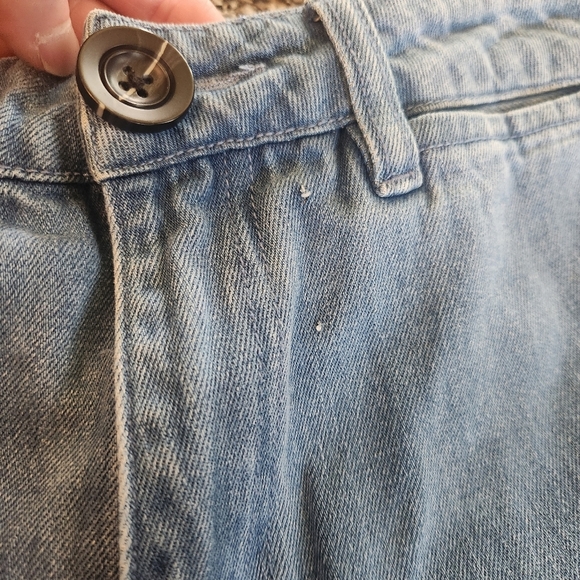 Rollas Slim Sailor Blue High Waisted Crop Jeans Size 27 - Picture 16 of 16